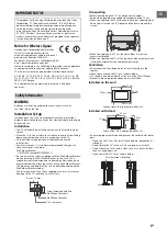 Preview for 3 page of Sony Bravia FWL-65W855C Reference Manual