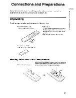 Preview for 11 page of Sony BRAVIA HDMI VPL-AW10 Operating Instructions Manual