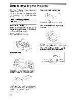 Preview for 12 page of Sony BRAVIA HDMI VPL-AW10 Operating Instructions Manual