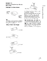 Preview for 13 page of Sony BRAVIA HDMI VPL-AW10 Operating Instructions Manual