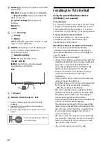 Предварительный просмотр 4 страницы Sony BRAVIA KD-43X7 K Series Reference Manual