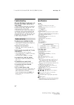 Preview for 10 page of Sony BRAVIA KD-43X70 Series Reference Manual