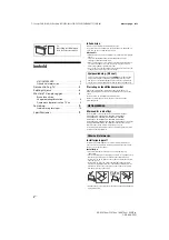 Preview for 120 page of Sony BRAVIA KD-43X70 Series Reference Manual