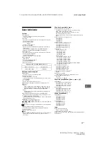 Preview for 139 page of Sony BRAVIA KD-43X70 Series Reference Manual