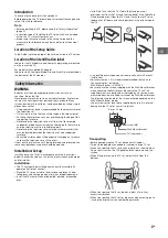 Preview for 3 page of Sony BRAVIA KD-43X7002E Operating Instructions Manual