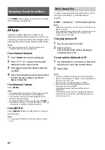 Preview for 14 page of Sony BRAVIA KD-43X7002E Operating Instructions Manual