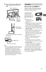 Предварительный просмотр 9 страницы Sony BRAVIA KD-43X720E Operating Instructions Manual