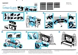 Предварительный просмотр 1 страницы Sony Bravia KD-43X8 K Series Setup Manual