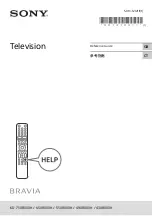 Preview for 1 page of Sony Bravia KD-43X8000H Reference Manual