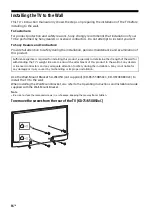 Предварительный просмотр 16 страницы Sony BRAVIA KD-43X8301C Reference Manual