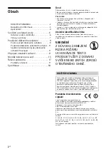 Предварительный просмотр 258 страницы Sony BRAVIA KD-43X8301C Reference Manual