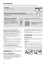 Предварительный просмотр 2 страницы Sony BRAVIA KD-43X85J Reference Manual