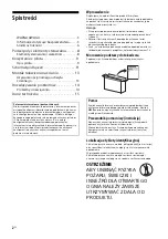 Предварительный просмотр 182 страницы Sony BRAVIA KD-43XF75 Series Reference Manual