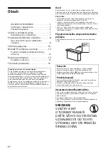 Предварительный просмотр 216 страницы Sony BRAVIA KD-43XF75 Series Reference Manual