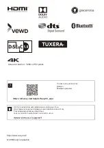 Preview for 20 page of Sony BRAVIA KD-43XF80 Series Operator'S Reference Manual