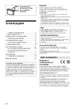 Предварительный просмотр 223 страницы Sony Bravia KD-43XG80 series Reference Manual