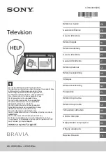 Предварительный просмотр 2 страницы Sony BRAVIA KD-43XG83 Series Reference Manual