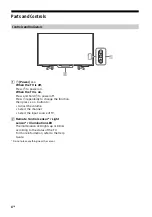 Предварительный просмотр 5 страницы Sony BRAVIA KD-43XG83 Series Reference Manual