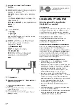 Preview for 4 page of Sony Bravia KD-43XH85 Series Reference Manual