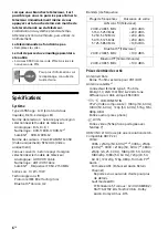 Preview for 14 page of Sony Bravia KD-43XH85 Series Reference Manual