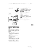 Preview for 67 page of Sony Bravia KD-48A9 Reference Manual