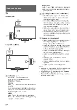 Предварительный просмотр 8 страницы Sony BRAVIA  KD-49XE7096 Operating Instructions Manual