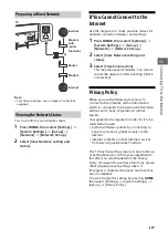 Предварительный просмотр 13 страницы Sony BRAVIA  KD-49XE7096 Operating Instructions Manual