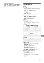 Preview for 121 page of Sony BRAVIA KD-49XG90 Series Reference Manual