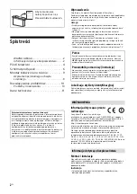 Preview for 124 page of Sony BRAVIA KD-49XG90 Series Reference Manual