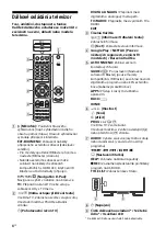 Preview for 138 page of Sony BRAVIA KD-49XG90 Series Reference Manual