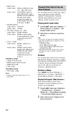 Preview for 22 page of Sony BRAVIA KD-50X690E Operating Instructions Manual