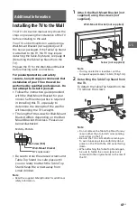 Preview for 41 page of Sony BRAVIA KD-50X690E Operating Instructions Manual