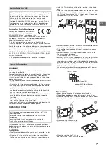 Preview for 3 page of Sony BRAVIA KD-55A1 Reference Manual