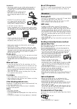 Preview for 5 page of Sony BRAVIA KD-55A1 Reference Manual