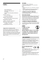 Preview for 110 page of Sony BRAVIA KD-55A1 Reference Manual