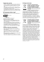 Preview for 114 page of Sony BRAVIA KD-55A1 Reference Manual