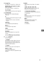 Preview for 181 page of Sony BRAVIA KD-55A1 Reference Manual