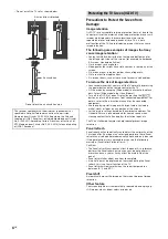 Предварительный просмотр 4 страницы Sony BRAVIA KD-55A9G Reference Manual