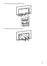 Предварительный просмотр 11 страницы Sony BRAVIA KD-55A9G Reference Manual