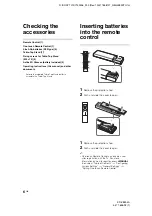 Предварительный просмотр 6 страницы Sony Bravia KD-55X8504A Operating Instructions Manual