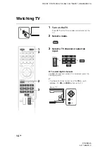 Предварительный просмотр 14 страницы Sony Bravia KD-55X8504A Operating Instructions Manual