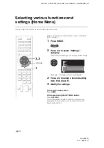 Предварительный просмотр 16 страницы Sony Bravia KD-55X8504A Operating Instructions Manual