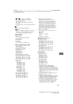 Preview for 139 page of Sony BRAVIA KD-55XG95 Series Reference Manual