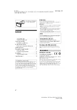 Preview for 142 page of Sony BRAVIA KD-55XG95 Series Reference Manual