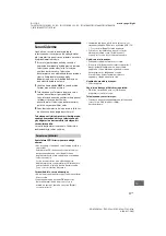 Preview for 269 page of Sony BRAVIA KD-55XG95 Series Reference Manual