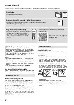 Preview for 2 page of Sony Bravia KD-55XH95 Series Reference Manual