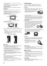 Preview for 4 page of Sony BRAVIA KD-65S9005B Reference Manual