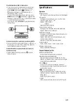 Preview for 15 page of Sony BRAVIA KD-65S9005B Reference Manual