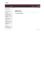 Предварительный просмотр 1 страницы Sony Bravia KD-65X9005A I-Manual