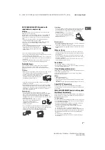 Preview for 5 page of Sony Bravia KD-65XD85 series Reference Manual